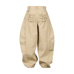 Thumbnail Quần Dài Nâu Ống Rộng Brand TSUN Chính Hãng - ALI PANTS Unisex Phối Đinh Tán Streetwear Localbrand 3