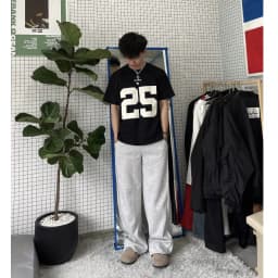 Thumbnail Quần Dài Ống Rộng SAIGONESE Chất Nỉ 2 Da 350GSM Track Pants Unisex Nam Nữ Đứng Form Co Giãn Tốt 2