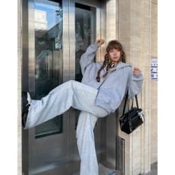Thumbnail Quần Dài Ống Rộng SAIGONESE Chất Nỉ 2 Da 350GSM Track Pants Unisex Nam Nữ Đứng Form Co Giãn Tốt 3
