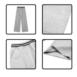 Thumbnail Quần Dài Ống Rộng SAIGONESE Lưng Thun Chất Nỉ 2 Da Định Lượng 350GSM Unisex Nam Nữ 2