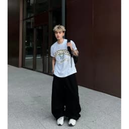 Thumbnail Quần Dài Ống Rộng SAIGONESE Lưng Thun Chất Nỉ 2 Da Định Lượng 350GSM Unisex Nam Nữ 4
