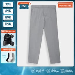 Thumbnail Quần dài tây nam form SLIM FIT S.CONCEPT trơn nam tính co giãn basic năng động cao cấp local brand 1