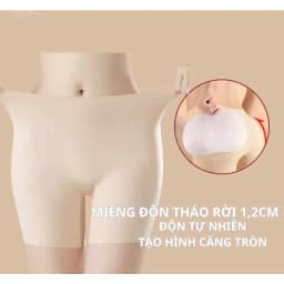 Thumbnail Quần Độn Mông Hông Silive Đệm 1,2cm Chất Su Không Viền Chống Lộ 2