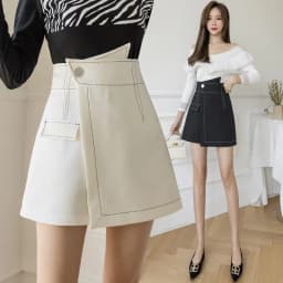 Thumbnail Quần giả váy, chân váy chỉ nổi silive có quần lót trong kiểu dáng trẻ trung năng động 2