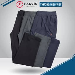 Thumbnail Quần Gió Nam BIG SIZE FASVIN Từ 82 Đến 120KG Ống Suông Vải Đẹp Hàng Nhà Máy Tiện Dụng DC22179. 1