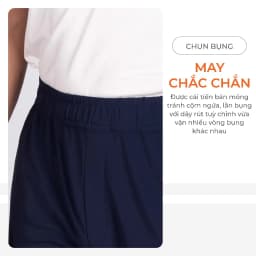 Thumbnail Quần Gió Nam Livan Sport LV24W04M301, Quần Gió Co Giãn, Thoải Mái Vận Động, Quần Dài Nam, Quần Dài Nam Cạp Chun 2
