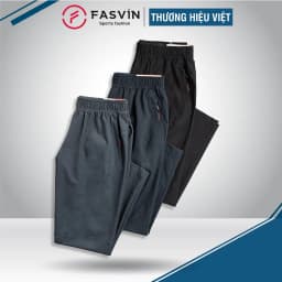 Thumbnail Quần Gió Nam Thể Thao 01 Lớp FASVIN DC24633.HN Vải Đẹp Hàng Nhà Máy Dùng Khi Thể Thao Hay Mặc Nhà 1