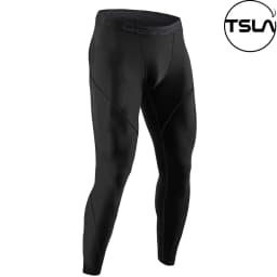 Thumbnail Quần giữ nhiệt nam LÓT LÔNG legging nhẹ thoáng khí siêu ấm co giãn tập thể thao mùa đông DET1023 2