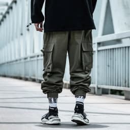 Thumbnail Quần harem hip hop rộng rãi dành cho nam IELGY 4