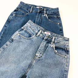 Thumbnail Quần jean baggy nữ VMSTYLE kiểu trơn basic cạp cao chuẩn form mặc đi học - N136 Đ146 QJB00005 4