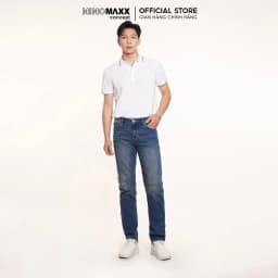 Thumbnail Quần jean Basic Nam ống đứng Ninomaxx 2407019 2