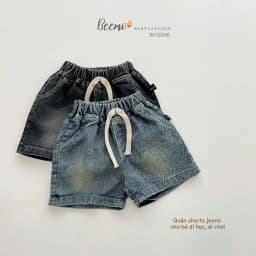 Thumbnail Quần jean co giãn cho bé trai Beemo Chất liệu vải jeans co giãn, mềm mại, thoáng khí B606 2