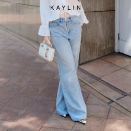 Thumbnail Quần JEAN KAYLIN form suông đính ngọc chất vải denim dầy dặn BST Hè 2025 - N2450 4