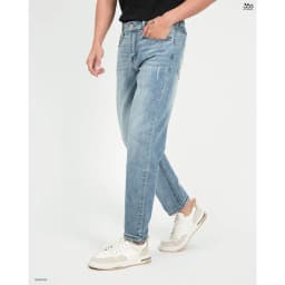 Thumbnail Quần Jean Nam Slimfit Màu Xanh Denim Quần Bò Chất Liệu Cao Cấp - QJDOL324 2