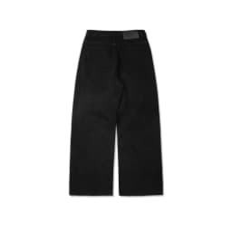 Thumbnail Quần Jean Ống Rộng DAPPERANDMORE Washed Denim Pants - Solid Black 1