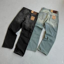 Thumbnail Quần Jeans Candles Vintage Straight Unisex 3