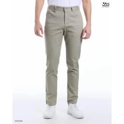 Thumbnail Quần jeans chất liệu vải kaki vân chéo 360 Boutique form slim trẻ trung co giãn hạn chế bai xù - QJDTK504 2