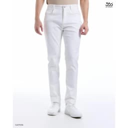Thumbnail Quần jeans chất liệu vải kaki vân chéo 360 Boutique form slim trẻ trung co giãn hạn chế bai xù - QJDTK504 4