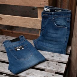 Thumbnail Quần Jeans Nam Hunter Xrays D89 Xanh Đậm Dài - Menswear 2