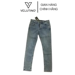 Thumbnail Quần jeans nam Velutino cotton co giãn trẻ trung nam tính đen/xanh nhạt/xanh đậm 2