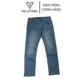 Thumbnail Quần jeans nam Velutino cotton co giãn trẻ trung nam tính đen/xanh nhạt/xanh đậm 3