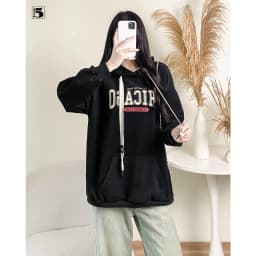 Thumbnail Quần jeans nữ Twentyfive ống rộng dài cạp cao gập gấu 5531 3