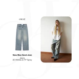 Thumbnail Quần Jeans Oh Wonder Studio Le Voyage Blue Sand 1