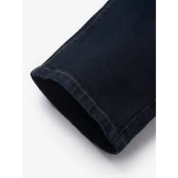Thumbnail Quần Jeans Xanh Đậm Wash Cát Form Straight 4MEN QJ095 Menswear Pants 3