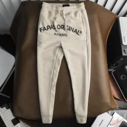 Thumbnail Quần Jogger Fapas Jordin Phom Regular Chất Vải Cá Sấu Chống Nhăn Cao Cấp 2