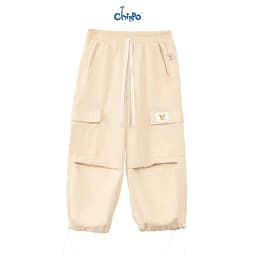 Thumbnail Quần Jogger Kaki bé gái Chippo chất liệu kaki mềm mại thoải mái cho bé từ 7 đến 12 Tuổi(21-40Kg) 1
