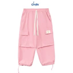 Thumbnail Quần Jogger Kaki bé gái Chippo chất liệu kaki mềm mại thoải mái cho bé từ 7 đến 12 Tuổi(21-40Kg) 3
