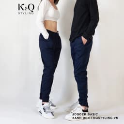 Thumbnail Quần jogger kaki co giãn KQSTYLING premium xanh đen 3