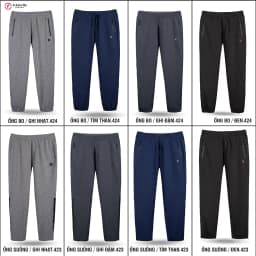 Thumbnail Quần Jogger Nam 01 lớp FASVIN Chất Vải Gió Cao Cấp, Thể Thao Khoẻ Khoắn, Cạp Chun Vận Động Thoải Mái DC20424.HN 2