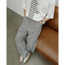 Thumbnail Quần Jogger Thể Thao Nam MANDO Ống Rộng Unisex Chất Nỉ Chéo Phong Cách Thời Trang Hàn Quốc - JOG010 3