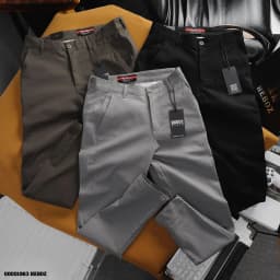 Thumbnail Quần kaki basic túi nhỏ Heboz 3M, quần dài nam chất vải co giãn  - 00001963 3