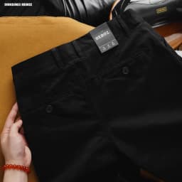 Thumbnail Quần kaki basic túi nhỏ Heboz 3M, quần dài nam chất vải co giãn  - 00001963 4