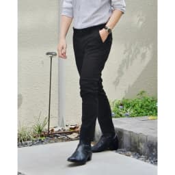 Thumbnail Quần kaki dài Basic Slimfit V2 kết hợp Sizetab co giãn, trẻ trung, thanh lịch - FEAER 3