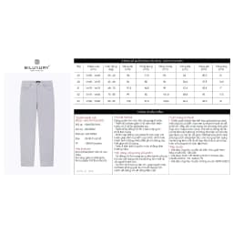 Thumbnail Quần Kaki Dài Đen 9QKKT501 Biluxury Thiết Kế Basic Bền Màu Co Giãn 4