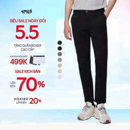 Thumbnail Quần kaki dài nam trơn 4MEN QK018 form slimfit ôm tôn dáng, vải mềm mại, co giãn tốt, trẻ trung 1