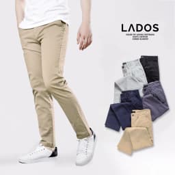 Thumbnail Quần kaki dài trơn cao cấp nam tính LADOS - 14069 dáng slimfit chất kaki dày dặn co giãn nhẹ, dáng Âu sang trọng 1