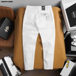 Thumbnail Quần kaki dáng slim Heboz 4M, quần dài trơn cao cấp dành cho nam - 00002574 2