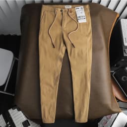 Thumbnail Quần Kaki Nam Chất Vải Kaki Basic Logo Thêu Tinh Tế Timo FAPAS 1