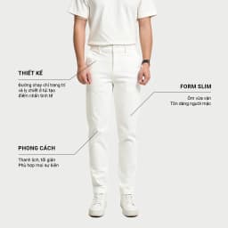 Thumbnail Quần Kaki Nam KRIK Form Slim Fit Trẻ Trung Chất Vải Thoáng Mát Tôn Dáng Tự Nhiên QK6541 1