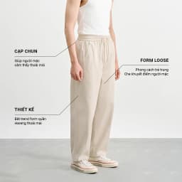 Thumbnail Quần Kaki Nam Krik Form Xuông Loose Chất Liệu Cotton Mềm Mại Phù Hợp Mọi Dáng Người QK6549 1