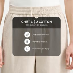 Thumbnail Quần Kaki Nam Krik Form Xuông Loose Chất Liệu Cotton Mềm Mại Phù Hợp Mọi Dáng Người QK6549 2