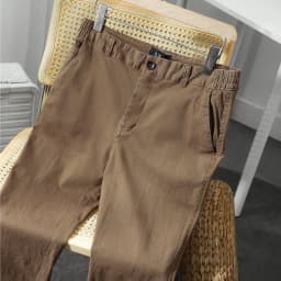 Thumbnail Quần kaki nam MK CLEVER slimfit pants, lưng thun, chất vải kaki mềm mịn, ống suông, form đứng dáng 4