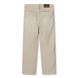 Thumbnail Quần Kaki Nam Ống Suông Street-Style Logo Garment-Dyed Form Baggy  QKID0043 4