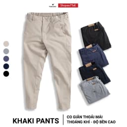 Thumbnail Quần kaki nam TORANO dài basic cạp tender túi lé , form chuẩn FABK001 1