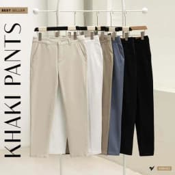 Thumbnail Quần kaki nam TORANO dài basic cạp tender túi lé , form chuẩn FABK001 2