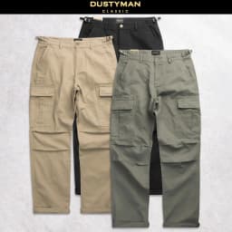 Thumbnail Quần Kaki Nam Túi Hộp Ống Suông Elmer Dustyman, Chất Kaki Cotton, Độ Dày 320Gsm Đứng Form, Cổ Điển 1